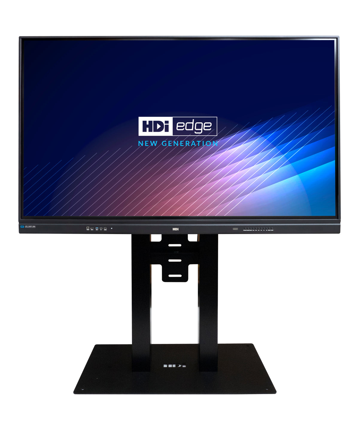 HDi Edge 2.0, 75" 4K Interactive Whiteboard with Height Adjustable Wall Mount Bundle