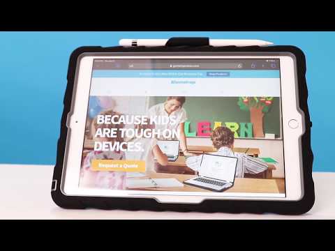 Gumdrop Hideaway Rugged Case Designed for Apple iPad 10.2" 2021 Gen 9 (also 7/8 Gen (Models: A2197, A2228, A2068, A2198, A2230,A2604)