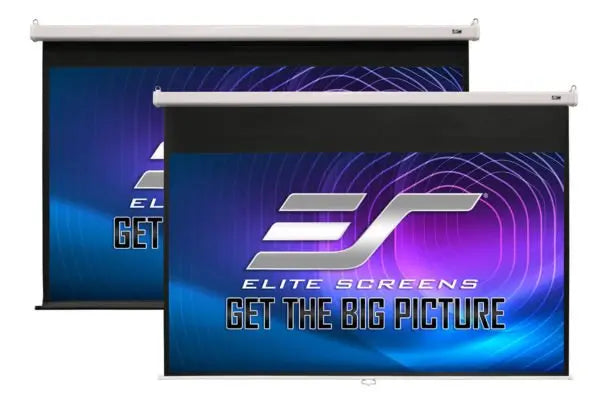 Elite Screens Manual SRM Pro Series Projection Screen for Schools - Masters Voice Audio Visual
