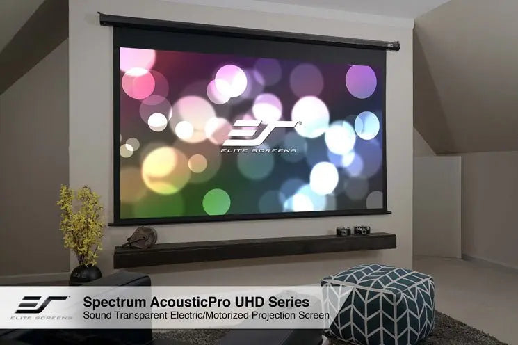 Spectrum Motorised Projector Screens Masters Voice Audio Visual