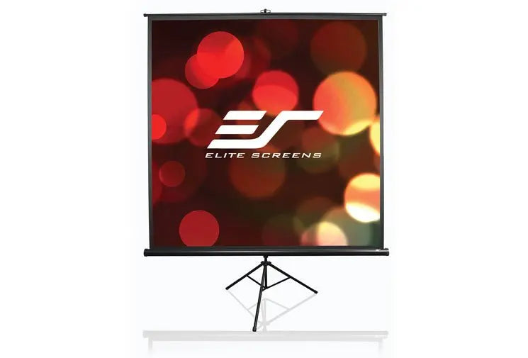 Elite Screens Tripod Portable Projector Screen Masters Voice Audio Visual