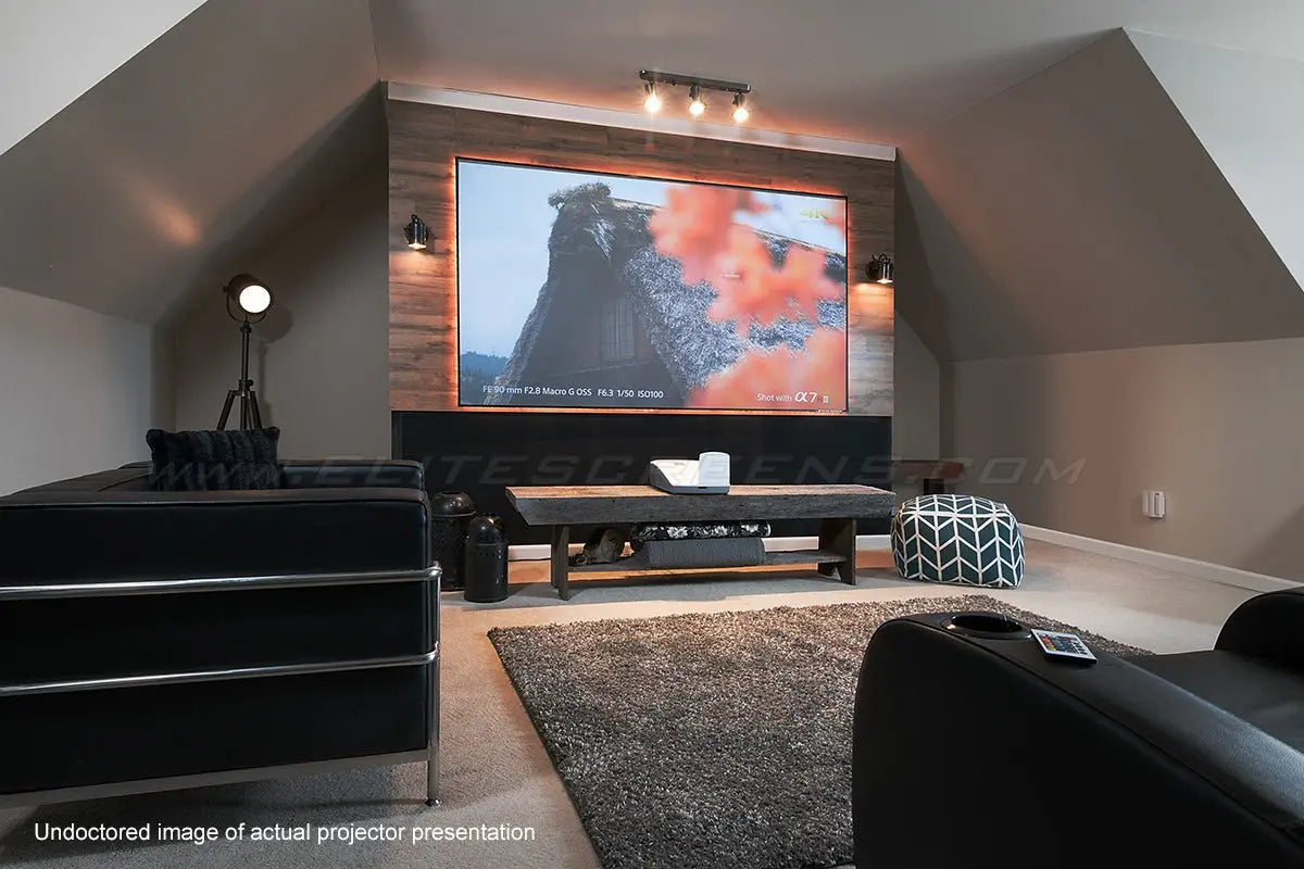 Fixed Frame Projector Screens Masters Voice Audio Visual