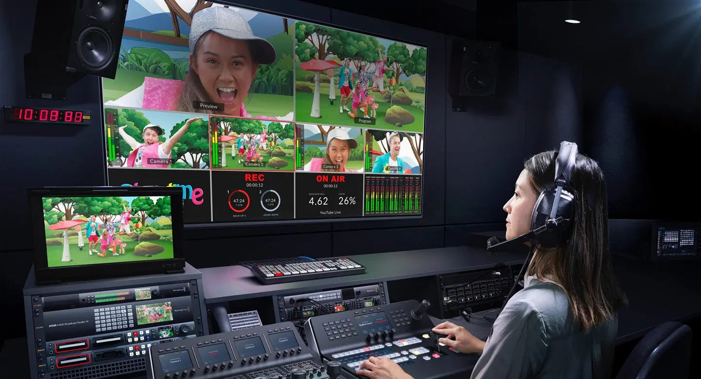 Live Production Masters Voice Audio Visual