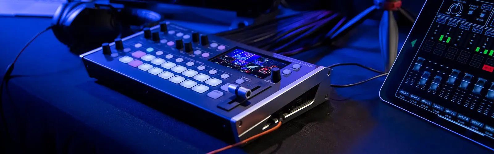 Roland Streaming and Video Switchers Powerful multi-channel mixing switchers for live event production – HD or SD Masters Voice Audio Visual