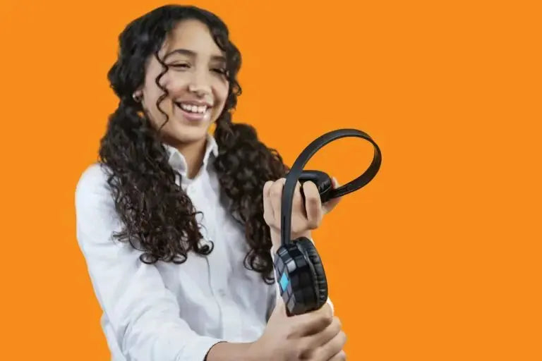 School Headphones Masters Voice Audio Visual