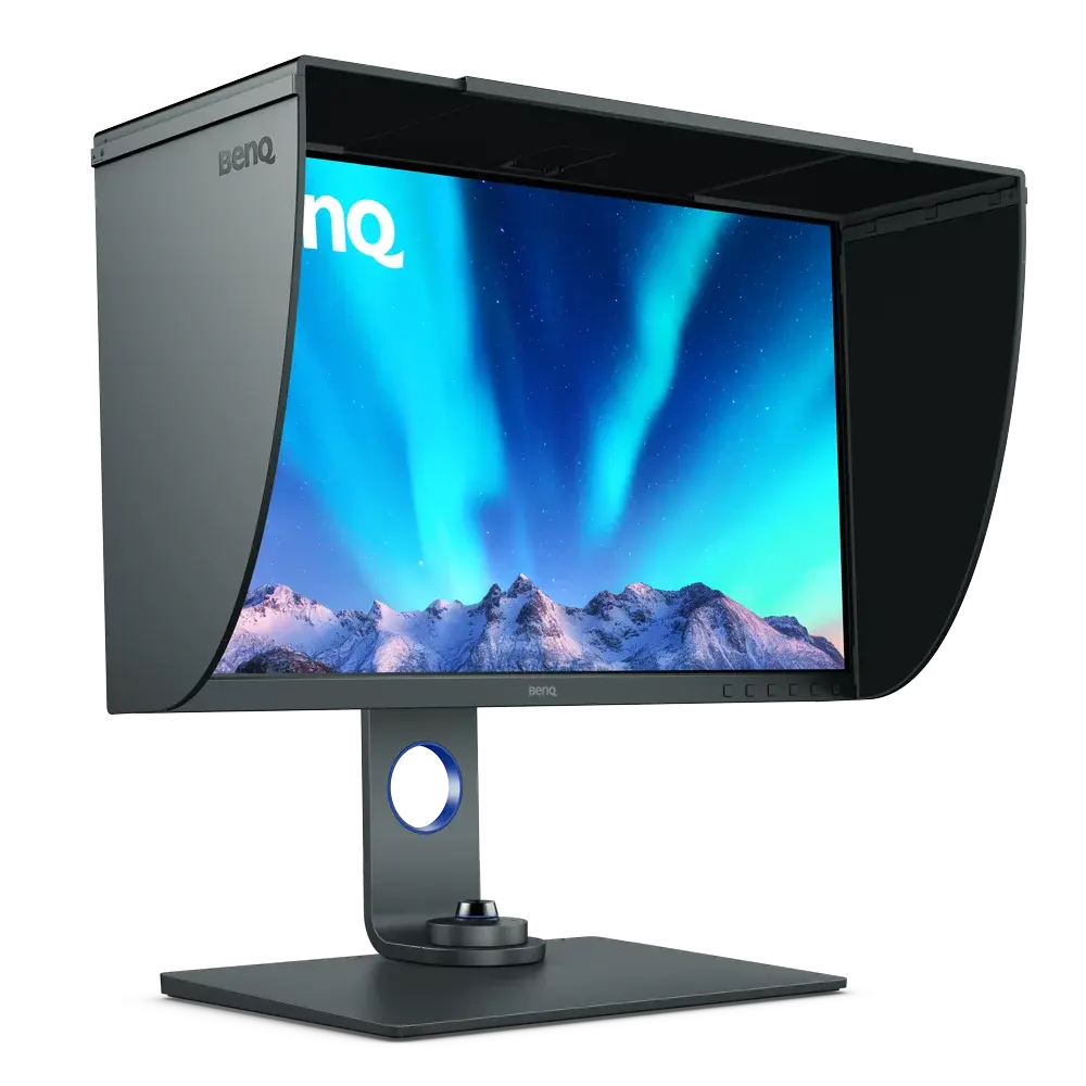BenQ SW270C | 27" 2K Photography Monitor with Shading Hood