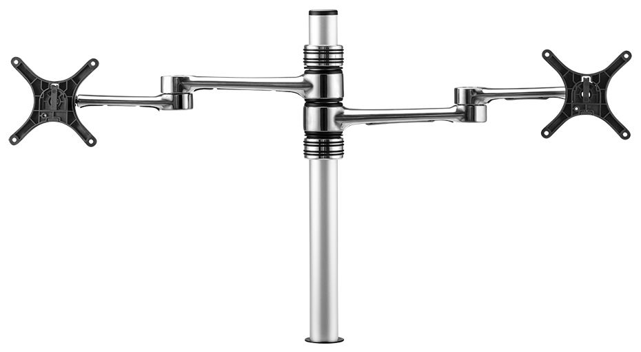 Atdec Dual display monitor arm two with 422mm articulated arms
