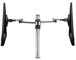 Atdec Dual Arm Desktop Monitor Mount BLK