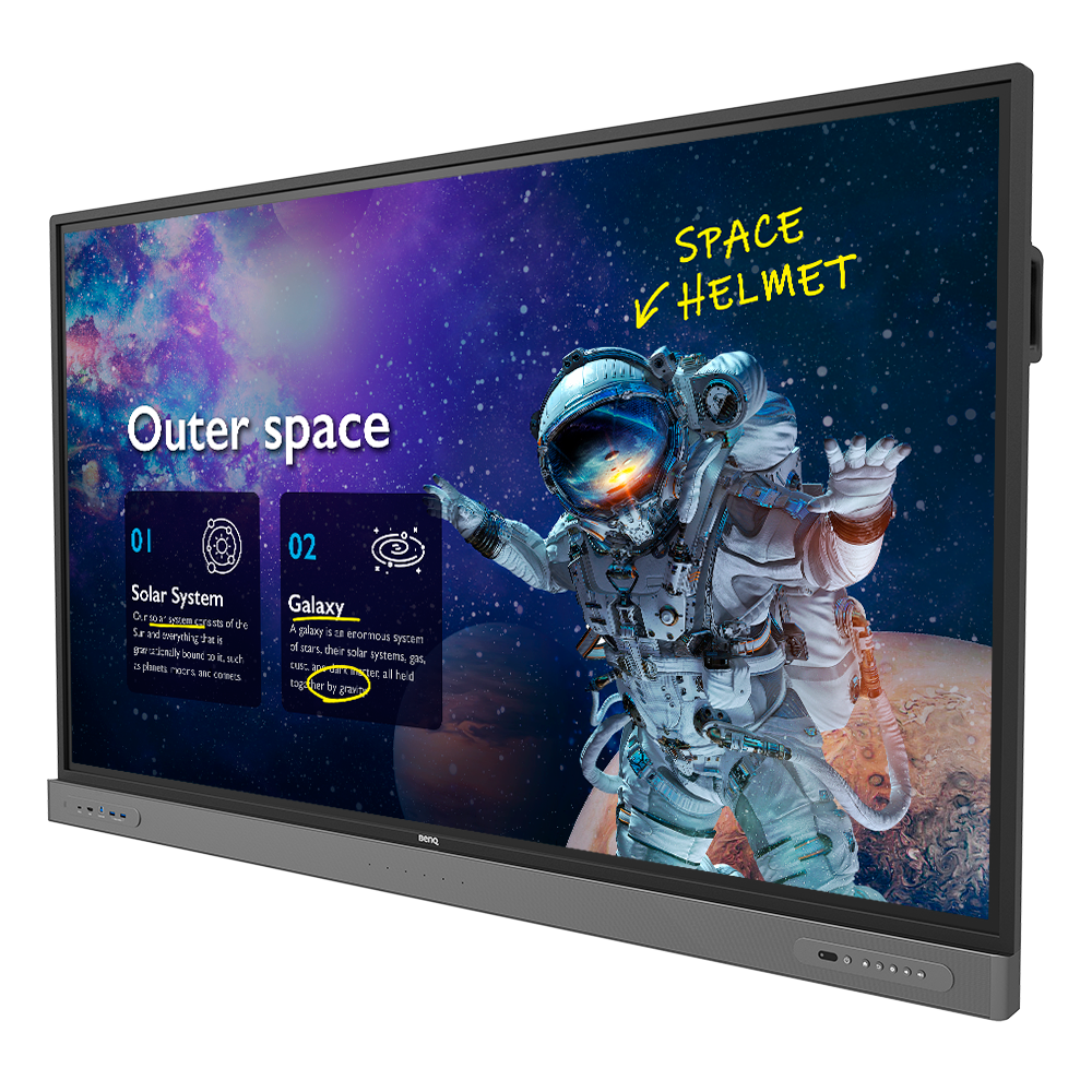 RM7503 | 75" BenQ Board Master for Education Give immersive lessons that foster effective learning while protecting the entire class