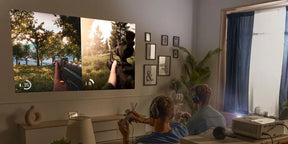 Optoma UHD55 Projector being used for Gaming