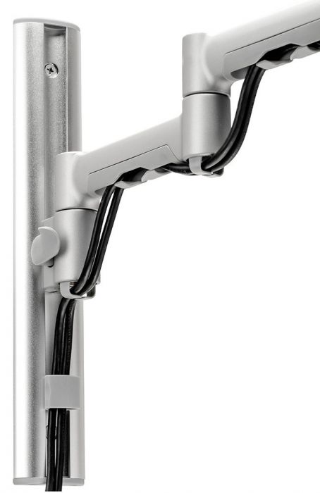 Atdec AWMS-46W35 Single monitor arm channel wall mount Black