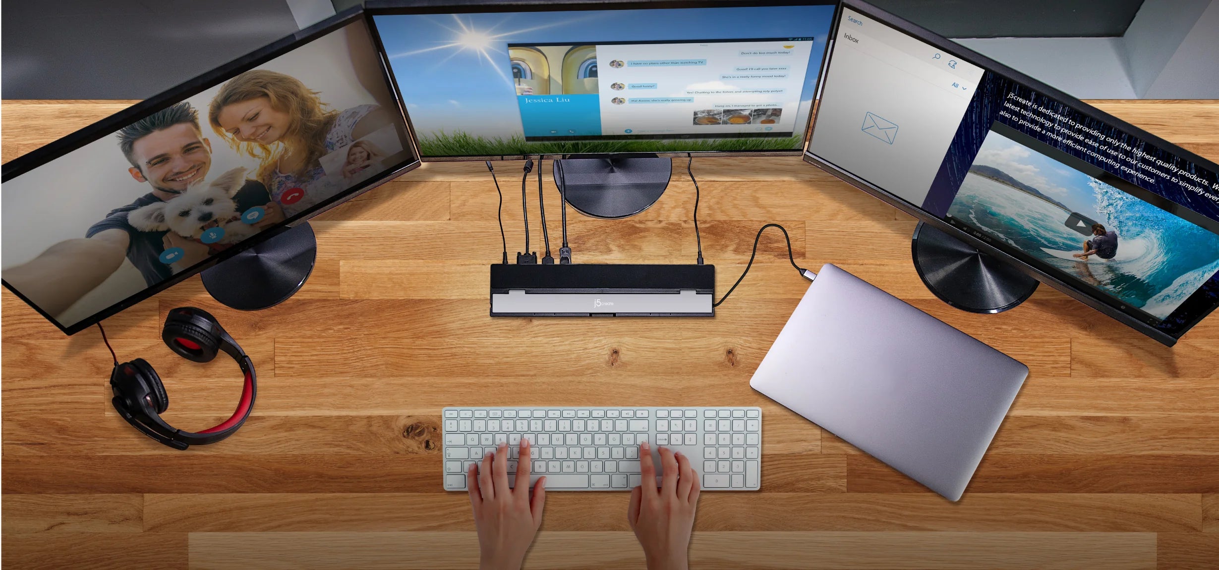 J5Create Docking Stations, Display Adaptors, Laptop Stands, Webcams
