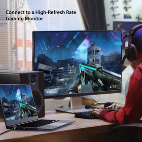 J5create JCC157 USB-C to HDMI 2.1 8K Cable (1.8m) -  Windows / macOS / Chrome OS Compatible - RGB light indicator for gaming setups J5CREATE