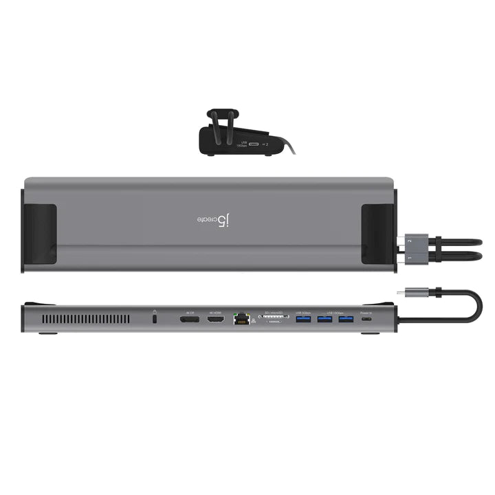 J5Create JCD552 M.2 NVMe SSD USB-C Dual 4k Docking Station