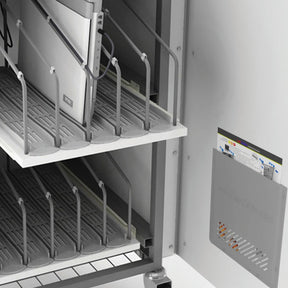 The LapCabby 20 Vertical  flexible with simultaneous charging 