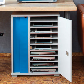 Lapcabby Lyte 10-Device  fast charging ensures devices are ready to go 