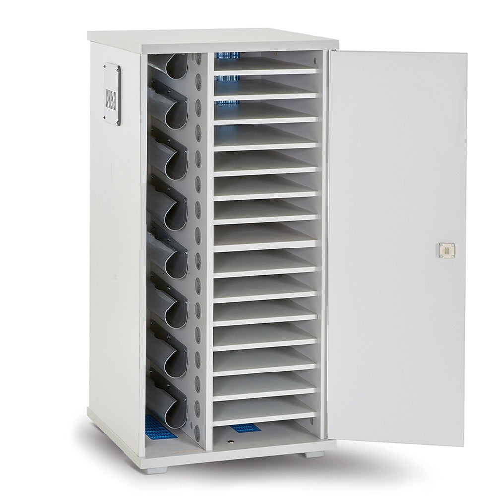 LapCabby Lyte - 16-Device Static AC Charging Cabinet 