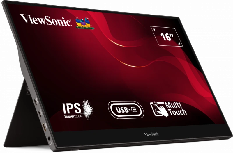 ViewSonic TD1655 16” Touchscreen Portable Monitor