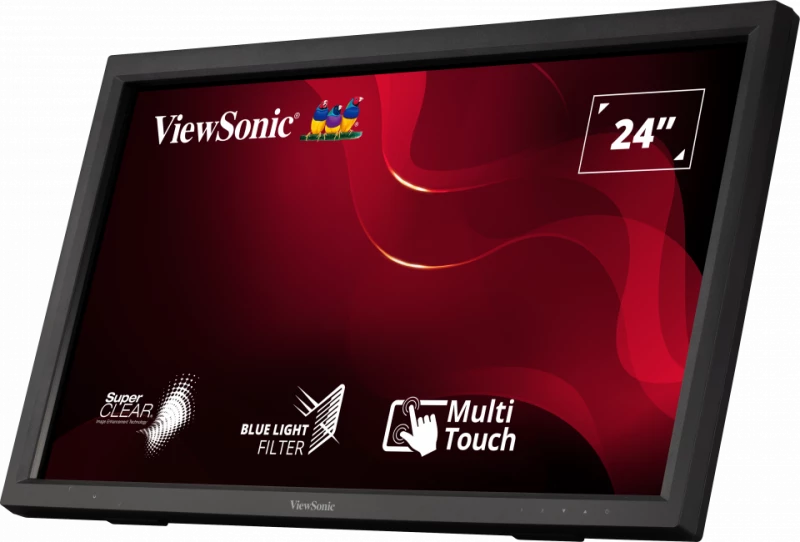 Viewsonic 24" Full HD IR Touch Monitor, 10 point touch TD2423