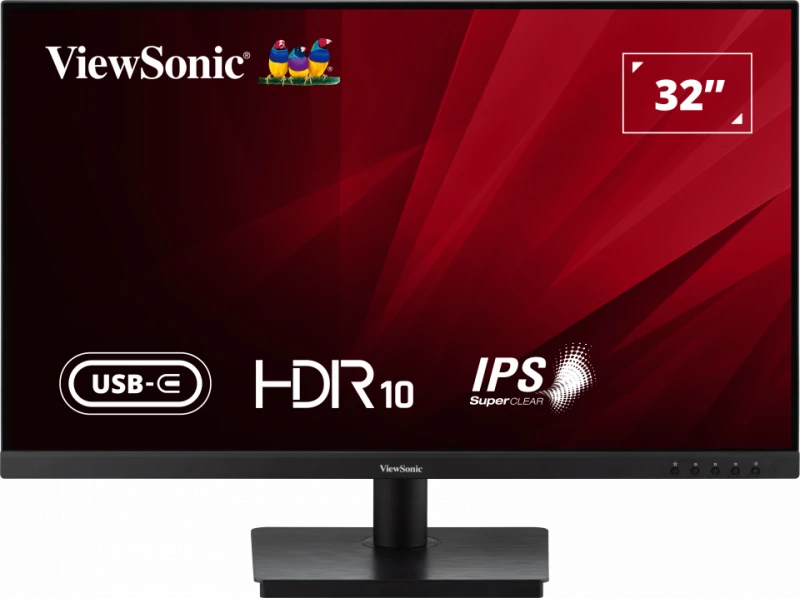 Viewsonic VA3209U-2K 32” 2K QHD Monitor with USB-C and Speakers ViewSonic