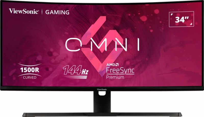 ViewSonic VX3418-2KPC 34” 144Hz Ultrawide Curved Gaming Monitor