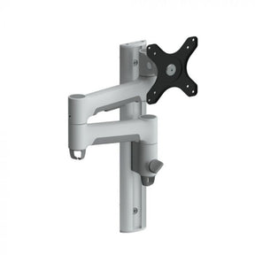 Atdec AWMS-46W35 Single monitor arm channel wall mount Silver