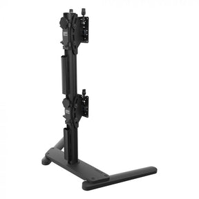 Atdec Freestanding heavy duty dual vertical monitor mount