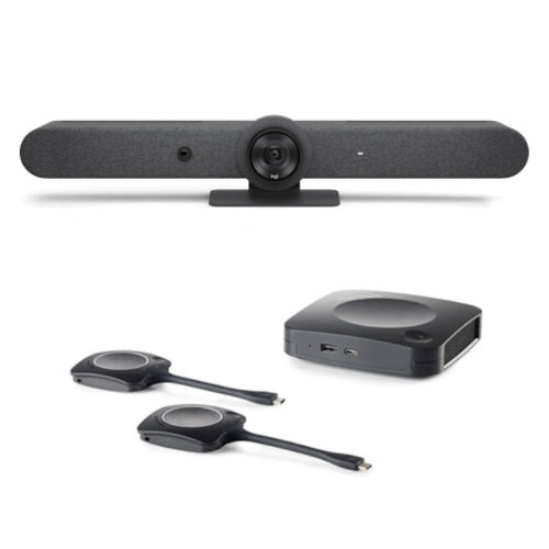 BUNDLE BARCO CLICKSHARE CX-30 CONFERENCE SET  WITH LOGITECH RALLY ALL-IN-ONE 4K UHD VIDEO BAR BARCO-CX30