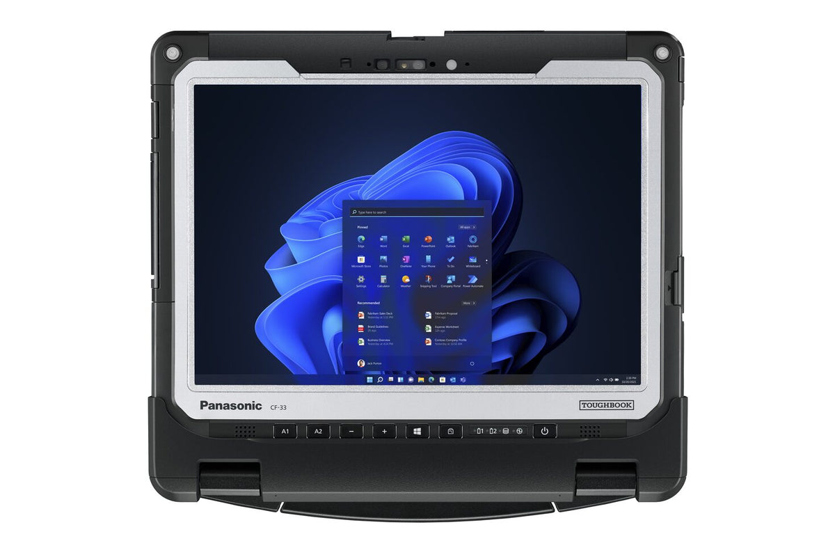 PANASONIC 12" TOUGHBOOK 33 (Mk2) i7  FULLY-RUGGED with Dual TS, Backlit KBD, True Serial, W11P
