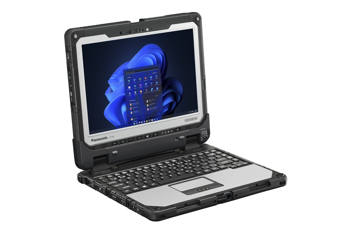 PANASONIC 12" TOUGHBOOK 33 (Mk3) i5  FULLY-RUGGED with  Win11 Pre-in, Dual TS, 4G (inc Sat GPS), Dual pass through TOUGHBOOK 33 2-in-1 Detacha