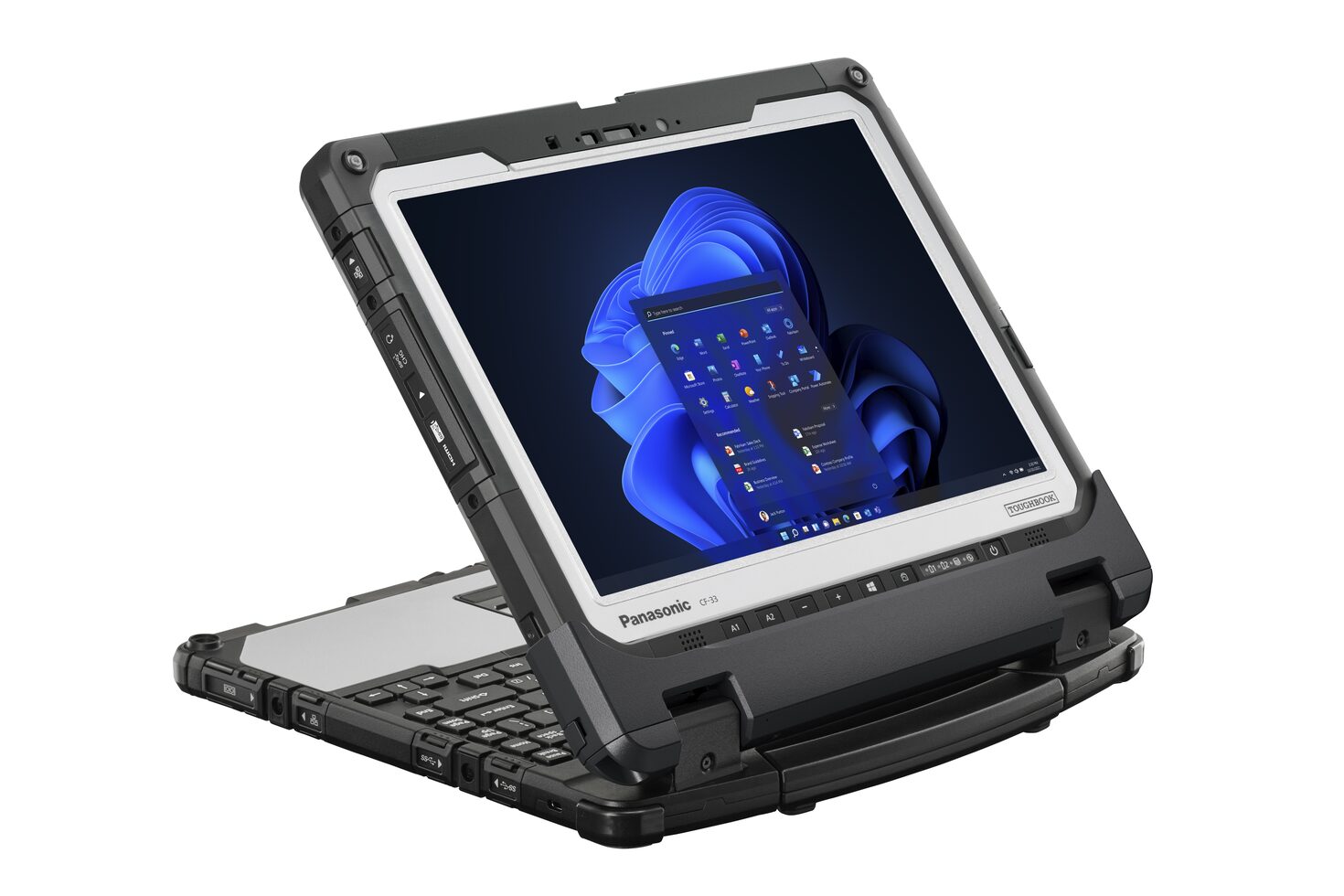 PANASONIC 12" TOUGHBOOK 33 (Mk2) i7  FULLY-RUGGED with 3cell x 2 battery, Backlit KBD, Front/Rear Cam, 4G, DPT