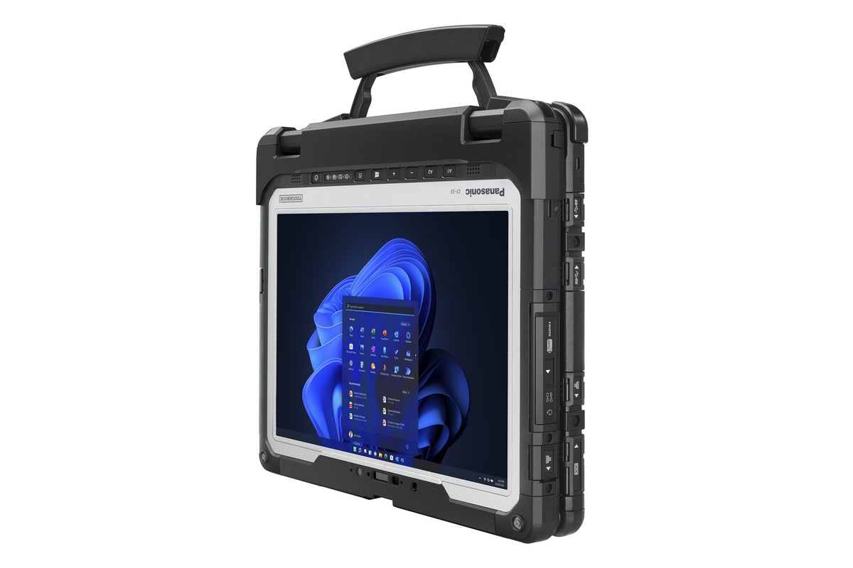 PANASONIC 12" TOUGHBOOK 33 (Mk2) i5 33 FULLY-RUGGED with 4G LTE, Dual Touch Screen, Backlit KBD, DPT