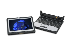 PANASONIC 12" TOUGHBOOK 33 (Mk3) i5  FULLY-RUGGED with  Win11 Pre-in, Dual TS, 4G (inc Sat GPS), Dual pass through TOUGHBOOK 33 2-in-1 Detacha