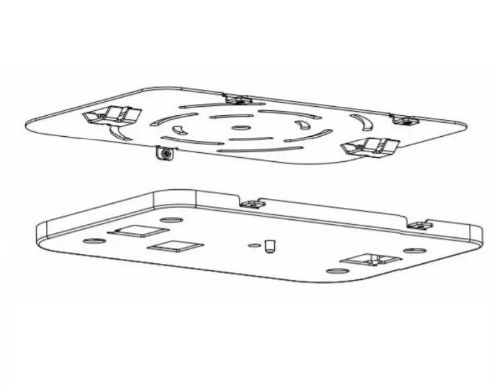 BenQ Ceiling mount bracket for the DVY23 video conferencing camera