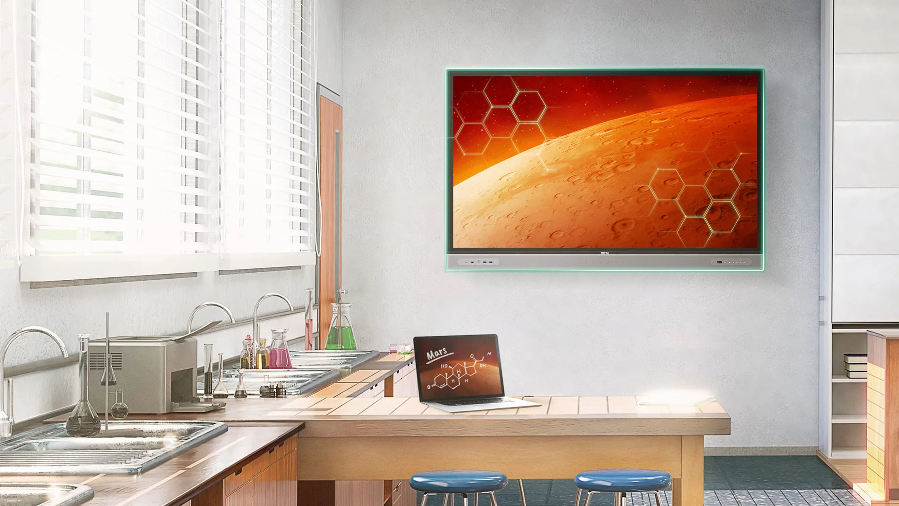 BenQ Master Series 75" Interactive Whiteboard for Education