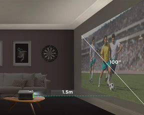 X2-4K the projector offers a 60,000-hour lifespan without frequent lamp replacement