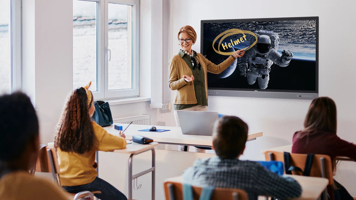 BenQ Master Series 75" Interactive Whiteboard for Education