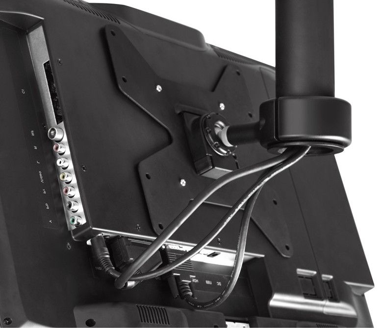 Atdec Telehook 1040 TV Ceiling Mount Tilt Long (Black)
