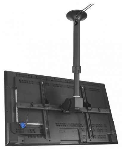Atdec Telehook 30-70 TV Ceiling Mount Tilt Short pole adjustment length from 550mm to 900mm