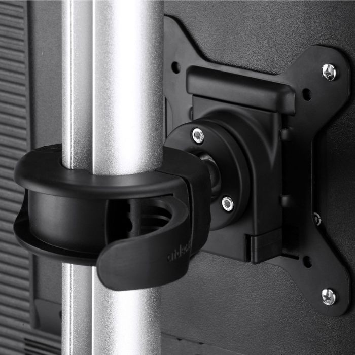 Atdec VFS-DV Freestanding Dual Stack Monitor Vertical Stand