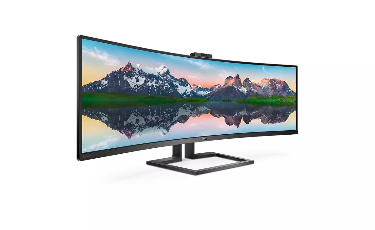 Philips 499P9H1 49'' Superwide Led Computer Monitor CURVED | WEBCAM | SPEAKERS
