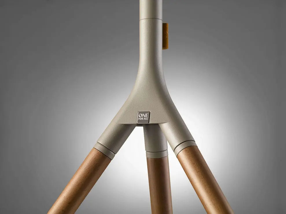 Designer TV & Soundbar Stand - Walnut - Pairs Perfectly with your Samsung TV