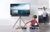 Designer TV & Soundbar Stand - Walnut - Pairs Perfectly with your Samsung TV