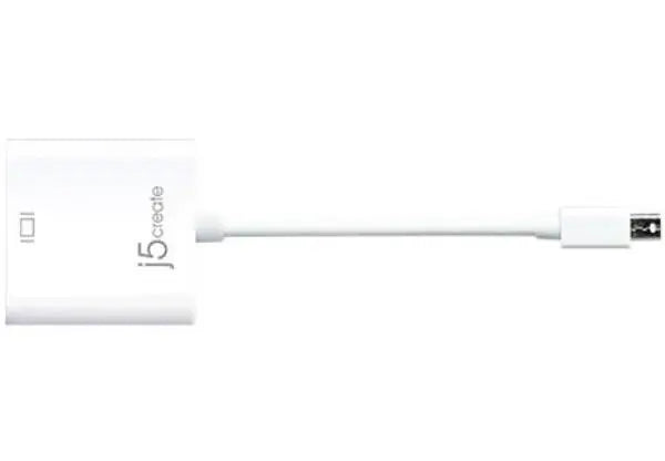 J5create JDA112 Mini DisplayPort (MDP) to VGA adapter