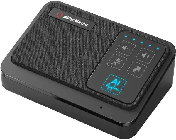AVerMedia AS311 Professional Connections AI Speaker Phone, Seamless Audio Conference Speaker Mic