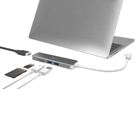 J5create JCD372 USB-C 3.1 SuperSpeed+ Multi-Adapter - (USB-C to HDMI, SD card reader, 2 x USB-A 3.1)