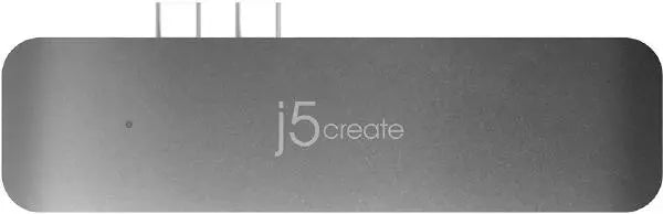 J5create JCD382 ULTRADRIVE Thunderbolt 3 hub for Macbook Pro 2020 13"/15" (2x USB-C to 1x Thunderbolt 3, 1xUSB-C, HDMI, 2xUSB-A, micro SD card reader)