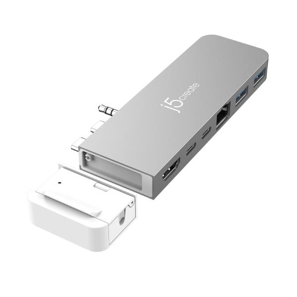 J5create JCD395 4K60 Pro USB4 Hub with MagSafe Kit