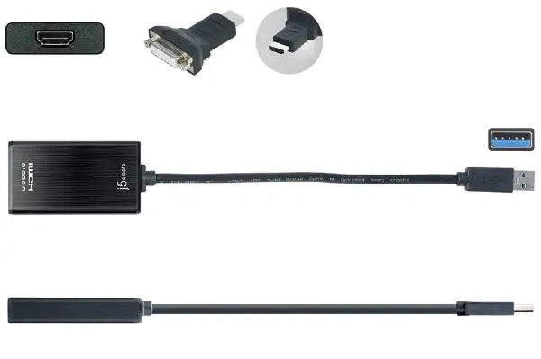 J5create JUA350 USB 3.0 HDMI/DVI Display Adaptor