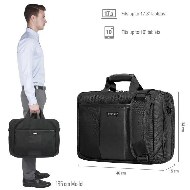 Everki 17.3" Versa Checkpoint Travel Friendly Briefcase